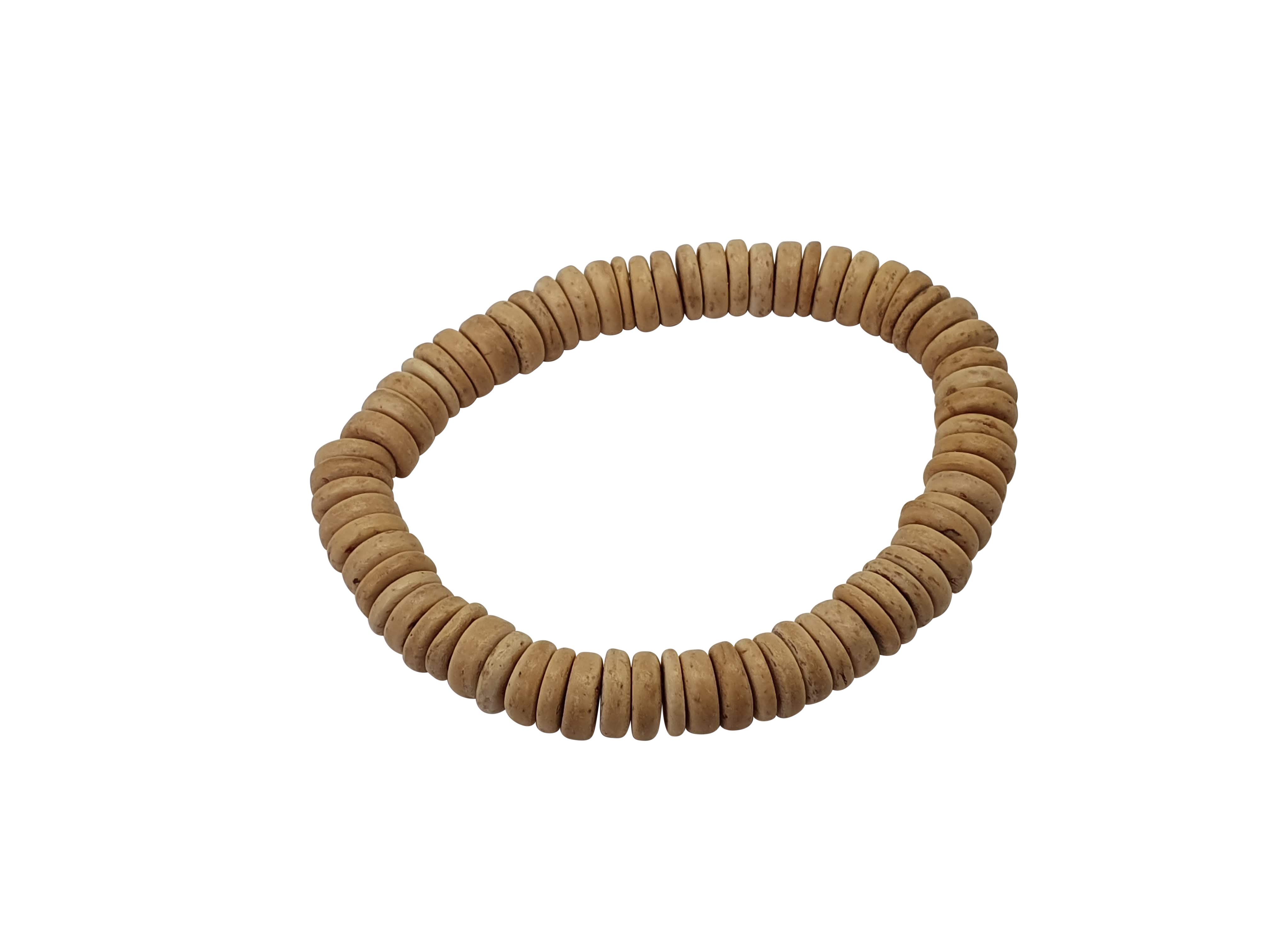 B734 Bracelet Wooden Disc Beads